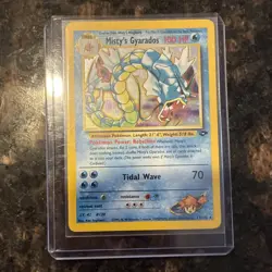 Pokemon TCG Misty’s Gyarados Holo Rare 13/132 Gym Challenge NM 2000 - Image 1