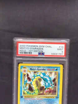 Pokemon: Gym Challenge 1st Edition Rare Holo: Misty's Gyarados 13/132 PSA 9 - Image 3