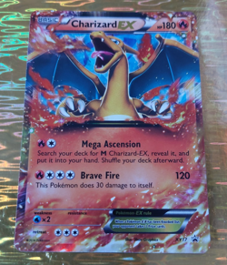 Charizard EX XY17 Holo Black Star Promo Pokemon Card - XY 17 - Image 1