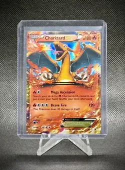 2014 Pokemon Charizard EX XY17 Promo Full Art Holo Card - Image 1