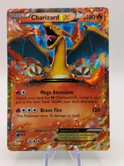 Pokemon Charizard EX XY17 Black Star Promo Holo Pokemon Card - Image 1