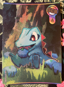 🔥 Totodile PM-SCR No. 003 🔥 Eif Origin 3.0 Non-TCG Pokemon 🔥 - Image 1