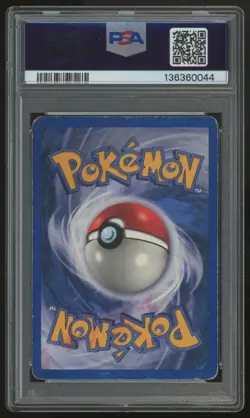 2002 Pokemon Dark Dragonite Legendary Collection Reverse Holo #5 PSA 1(MK) - Image 2