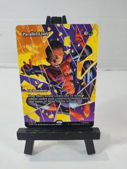 MTG Parallel Lives ~ M 0036 ~ Borderless Full Art Non-Foil ~ Magic Spider-Man - Image 1
