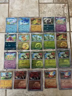 2025 Pokemon Gem Horizons Chinese Lot of 20 Pack Fresh Cards NM - Image 1
