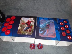 Lot 300+ Spiderman Magic the Gathering Cards Plus Card Boxes and Life Counter NM - Image 2
