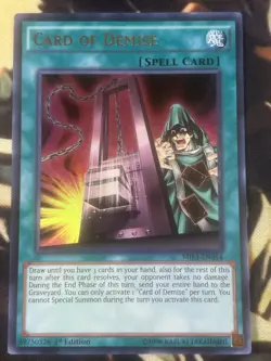 Yugioh: Card Of Demise - MIL1-EN014 - Ultra Rare - 1st Edition - MP - Image 1