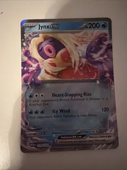 Jynx EX 124/165 Scarlet & Violet Holo Pokemon Card Near Mint Condition! - Image 1