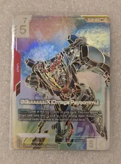 Gundam Card Game (TCG ) GD02-038 - GQuuuuuuX (Omega Psycommu) [LR++] (English) - Image 4