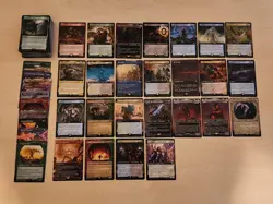 MTG Lord of the Rings 105 card lot Non-Foil Common/Uncommon + Rare/Mythic (LP) - Image 1