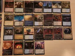 MTG Lord of the Rings 105 card lot Non-Foil Common/Uncommon + Rare/Mythic (LP) - Image 2