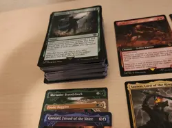 MTG Lord of the Rings 105 card lot Non-Foil Common/Uncommon + Rare/Mythic (LP) - Image 3