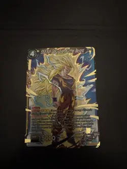 Dragon Ball Super Card Game, SS3 Son Goku, Even Further Beyond. EB1-43 SR NM/M - Image 1