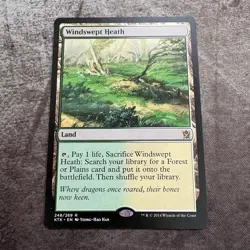 Windswept Heath - Khans of Tarkir - MTG Magic the Gathering - MP - Image 1