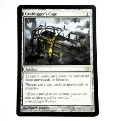 Grafdigger's Cage 149 R Dark Ascension Magic the Gathering MTG LP - Image 1