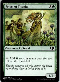 Magic | LIST | Priest of Titania | 210 | Normal | NM - Image 1
