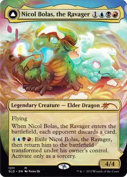 Nicol Bolas, the Ravager // Nicol Bolas, the Arisen - Non-Foil - SLD - 1211 | MT - Image 1