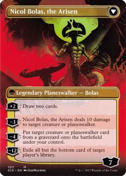 Nicol Bolas, the Ravager // Nicol Bolas, the Arisen - Non-Foil - SLD - 1211 | MT - Image 2