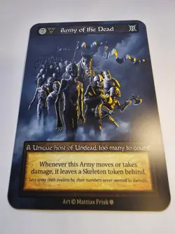 Army of the Dead NM Unique Sorcery Contested Realms Gothic - Image 1