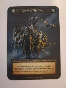 Army of the Dead NM Unique Sorcery Contested Realm Gothic Sorcery TCG - Image 1