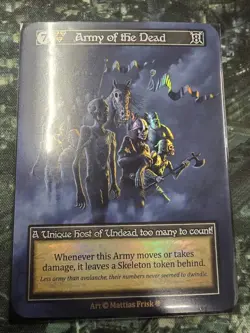 NM FOIL Army of the Dead Sorcery Contested Realm Gothic - Image 1