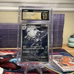 2025 CGC 10 Pristine Pokemon Steelix 073/063 Art Rare Holo Mega Brave Japanese - Image 1