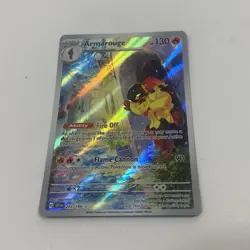 Pokemon Card Armarouge 203/198 Scarlet & Violet Base Illustration Rare Near Mint - Image 1