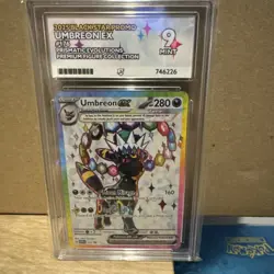 Pokemon TCG Umbreon EX Prismatic Evolutions 176 Promo - ACE 9 Mint - Image 1