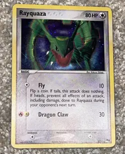 Rayquaza 3/17 - Holo Rare - Pop Series 1 Pokemon TCG LP/MP - Image 1