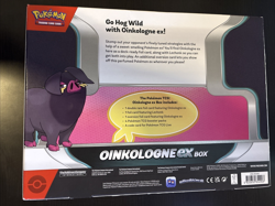 Pokemon TCG: Scarlet & Violet - Oinkologne EX Box - NEW FACTORY SEALED - Image 3