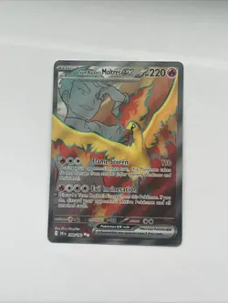 Pokemon TCG Team Rockets Moltres EX Destined Rivals 208/182 NearMint Condition - Image 1