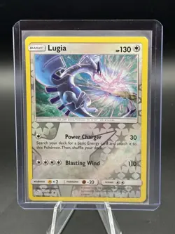 Pokemon TCG Sun & Moon: Team Up Reverse Holo Rare Lugia 131/181 - Image 3