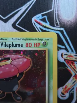 Pokemon Erika's Vileplume 5/132 - Holo Rare - Gym Heroes Pokemon 2000 - Image 4