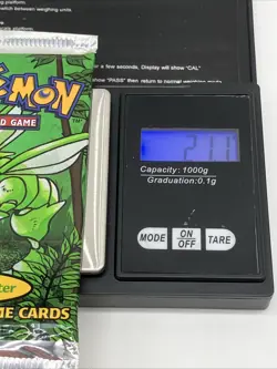 Pokemon Jungle first edition Booster Pack Scyther 1st Heavy 21.14 (Please Read) - Image 2
