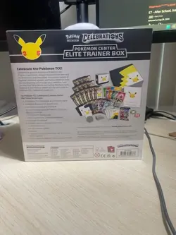 Pokemon Center Celebrations Elite Trainer Box ETB New Sealed Rip On Plastic - Image 3