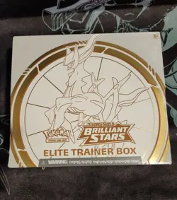 Pokemon Brilliant Stars Elite Trainer Box ETB Sealed Arceus 820650850127 - Image 1