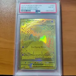 PSA 8 Mega Gardevoir ex 187/132 - Me01 Mega Evolution Holo - Pokemon TCG - Image 1