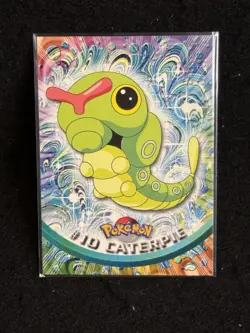 1999 Topps Pokemon Caterpie TV Animation Edition Series 1 #10 - Image 1
