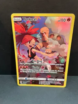 Torkoal (Secret) Secret Rare SM Cosmic Eclipse 237/236 Pokemon TCG NM Near Mint - Image 1