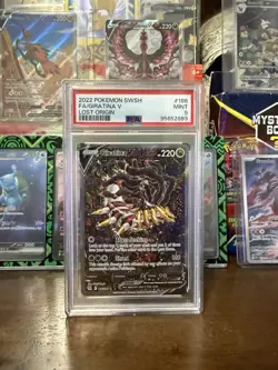 Pokemon Giratina V Lost Origin Full Alt Art #186 PSA 9 Mint 186/196 - Image 1