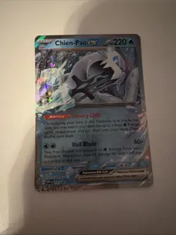 Pokemon Promo Chien-Pao EX 039 Near Mint Condition Scarlet & Violet! - Image 1
