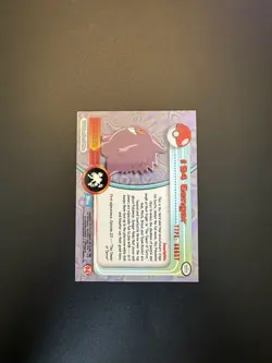 Topps Pokemon Gengar #94 2000 TV Animation Edition Non-Holo Blue Logo - Image 2