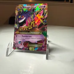 Pokemon TCG M Gengar Ex 121/119 Phantom Forces MISCUT Rare! 🚨 - Image 1