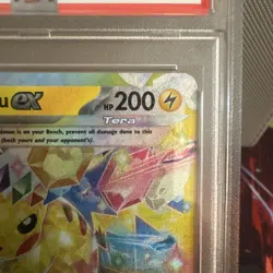 2024 Pokemon Surging Sparks Pikachu ex 057/191 PSA 9 Mint - English SSP - Image 2