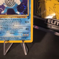 Poliwrath 015/130 Base Set 2 Holo Rare Unlimited Pokemon TCG Vintage LP - Image 5