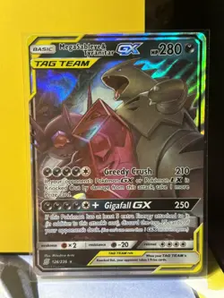 Pokemon TVG - Mega Sableye & Tyranitar GX Tag Team : 126/236 Sm-Unified Minds - Image 1