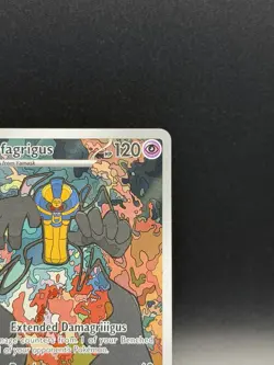 Pokemon White Flare Cofagrigus 123/086 Illustration Rare NM - Image 3