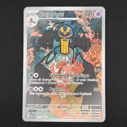Pokemon TCG Card Cofagrigus 123/086 White Flare Illustration Rare - NM - Image 1