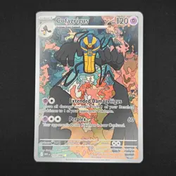 Pokemon TCG Card Cofagrigus 123/086 White Flare Illustration Rare - NM - Image 1