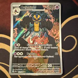 Cofagrigus 123/086 Illustration Rare White Flare Pokemon Card NM - Image 1